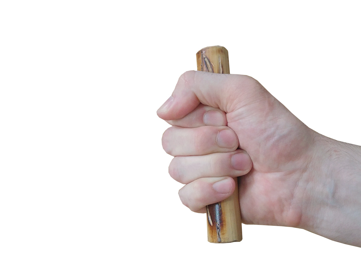 Rattan Kubotan flach